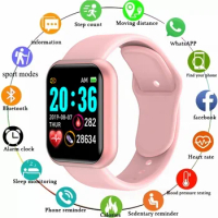 D20Multifunctional Smart Watch Men Women Bluetooth Connected Phone Music Fitness Sports Bracelet Sleep Monitor Y68 Smartwatch