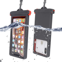 ราคาถูกกรณีศัพท์กันน้ำ35เมตรอุปกรณ์ดำน้ำศัพท์กระเป๋ากล้องใต้น้ำสำหรับ  11 12 Pro ซัมซุงปกศัพท์มือถือ