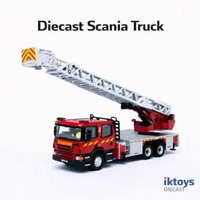 DIECAST TRUCK SCANIA TRUK PEMADAM KEBAKARAN