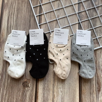 【S.One】韓國襪-韓國製造 空運來台 簡約風點點踝襪 隱形襪 女襪 正韓襪 ETNA fashion socks