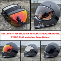 Fit สำหรับ R SHOEI EX Zero MOTO3 BULL หมวกกันน็อกแว่นตารถจักรยานยนต์ Bubble Visor เลนส์รถจักรยานยนต์หมวกกันน็อกอุปกรณ์เสริม