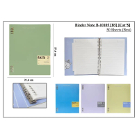 Wengu binder B5 Cat's leisure time isi 50 lembar ring besi B10105