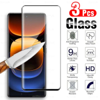 3PCS Curved Screen Protector For iQOO 12 Pro 5G Protective Glass Cover iQOO12Pro iQOO12 Pro 6.78'' Anti Scratch Tempered films