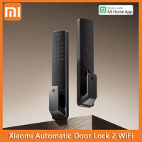 Xiaomi Fully Automatic Smart Door Lock 2 WiFi Remote Viewing Noise Reduction Doorbell Bluetooth NFC Fingerprint Unlock Mi Home