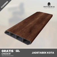 Skirting Plint 6 CM SPC Balian Duralux - Plint Dinding ke Lantai SPC - Motif Kayu Anti Rayap Tahan A