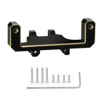 Brass Servo Mount Fit EMAX ES08MA II Servo for Axial SCX24 Gladiator Bronco JLU C10 1/24 RC Crawler 