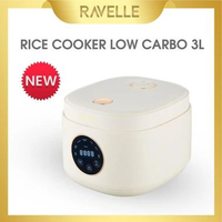 RAVELLE RCR2 1.2L Digital Rice Cooker Low Carbo Numi
