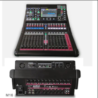 Paulkitson M16 Professional Digital Mixer 18Channel Console Digital Mixing Stage Performance DJ Audio Sound System Soundtable