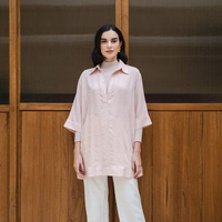 Chanté - Olenka Blouse in Pink L/XL