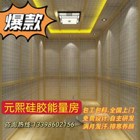 【台灣公司 可開發票】硅膠汗蒸房全國安裝元熙金立元遠紅外線韓式汗蒸房鹽蒸房安裝承建