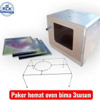 Oven Tangkring Bima 3 Susun  Bahan Galvalum Anti Karat/Oven loyang kue