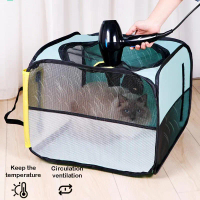 Kandang Lipat Hewan Peliharaan Kucing Anjing Pet Drying Box