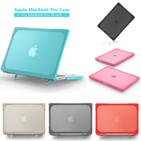 For Macbook Pro 14 Case M2 Stand Cover Laptop Case For MacBook Pro 13 Case M1 2023 mac Air 13 Case 2021 macbook Pro 16 Case
