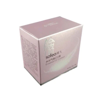 Custom Silverluxury Cosmetic Skincare Paper Box Packaging Lotion Serum Cream Toner Moisturizing Hydrating Cleanser Paperboard