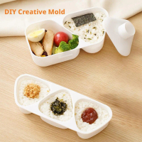 Rice Ball Mold Shape Children's Seaweed Hand-cranked Diy Complementary Food Rice X0U1