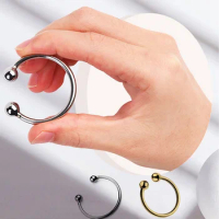 Metal Penis Cock Ring Fetish Beads Delay Ejaculation Bdsm Bondage Erection Lasting Adults Only Erotic Products Sex Toys For Men