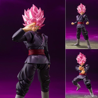 🇯🇵吼皮玩具🇯🇵 七龍珠 黑悟空 桃紅 超級賽亞人 S.H.Figuarts 日版 金證 SHF 悟空 公仔 拆檢 美品