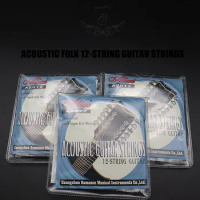 Alice Guitar Strings for Musical Acoustic Folk 12-String Guitar Strings Guitar Part Accessories Set (A2012)