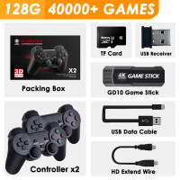 [Brand-New]Ampown GD10 R Game Console 4K 60Fps HDMI Output Low Latency TV Game Stick Dual Handle Por