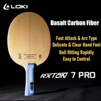 LOKI RXTON 7 Pro Table Tennis Blade 7 Layers CS FL Handle Professional Advanced Training Ping Pong Racket Fast Attack and Loop