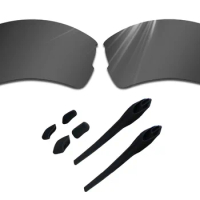 Glintbay Polarized Lenses Replacement and Rubber Kits for Oakley Flak 2.0 XL Sunglasses-Multiple Colors