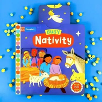 Campbell Busy Nativity Push Pull Slide Board Book