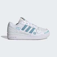 Adidas Forum Low C [HP6280] 中童 休閒鞋 經典 復古 塗鴉 Originals 低筒 白