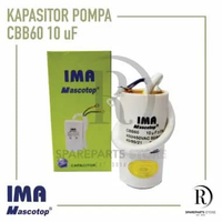 Capasitor / Kapasitor Pompa Air 10UF IMA Mascotop