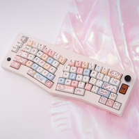 Redness ABM066 Customized Mechanical Keyboard Kit Alice Ergonomic Wireless Bluetooth Split Space