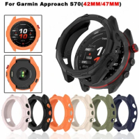 TPU Silicone case For Garmin Approach S70 Smartwatch Anti drop case 42/47mm Armor protective shell for Approach s70 Garmin