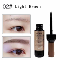 1 pc High Pigment Eyebrow Gel Black Coffee Gray Peel Off Eye Brow Tattoo Shadow Eyebrow Gel Cosmetics Makeup SC30