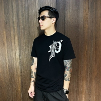 美國百分百【全新真品】Philipp Plein 短袖 棉質 T恤 歐洲精品 PP 上衣 LOGO 短T CS83