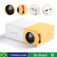 5G WiFi Projector High-definition Movie Projector Portable Compatible with Mobile Phones, Computers, HDMI, USB