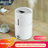 Deerma SJS200 Air Humidifier 5L High-capacity Diffuser Digital Display Touch Screen with Timing Aromatherapy Machine for Home