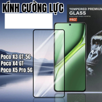 [Siêu Cứng Siêu Bền] Kính Cường Lực cho Xiaomi Poco X3GT/X4GT/X5Pro Full Màn Bảo Vệ Màn Hình Cao Cấp