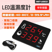 【錫特工業】室內濕度計 溫溼度計 濕度測試 電子溫度計 環境溫度計 自動測溫儀 B-LEDC2