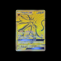 Kartu Pokemon TCG English Solgaleo GX UR Gold Promo SM104a