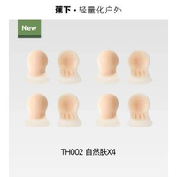 蕉下隱形提拉乳貼聚攏上托透氣硅膠防凸點夏免穿內衣婚紗用胸貼女-【四對裝】自然膚 A-B罩杯-款式2