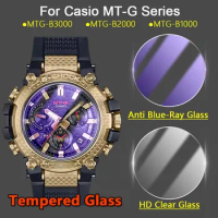 Screen Protector For Casio MTG-B3000 MTG-B2000 MTG-B1000 2.5D 9H Ultra Slim Clear / Anti Blue-Ray Tempered Glass Protective Film