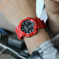 卡西歐手表男G-SHOCK太陽能運動潮流防水石英指針學生腕表AQ-S810【北歐居家生活】