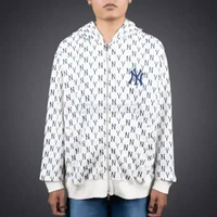 MLB KOREA NEW YORK YANKEES MONOGRAM JACKET IVORY 2XL