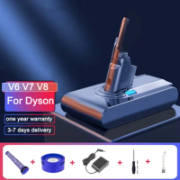 For Dyson V6 V7 V8 V10 Rechargeable Bateria SV10 SV11 SV12 DC59 DC62 Vacuum Cleaner Battery DC58 Battery for Sony Battery Cell