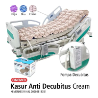 ￼Kasur Angin Anti Decubitus + Pompa / ONEMED Anti Decubitus QDC-303 With Bubble Mattres