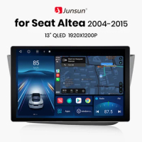 Junsun X7 MAX 13.1“ 2K AI Voice Wireless CarPlay Android Auto Car Radio for Seat Altea 2004 2005 2006-2015 Multimedia autoradio
