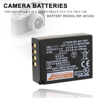 1200mAh 8.7Wh NP-W126S Camera Battery for Fujifilm Fuji X-H1 X-PRO3 X-PRO2 X-T3 X-T2 X-T30 X-T20 X-T200 X-E3 X-A5 X-A3 BC-W126