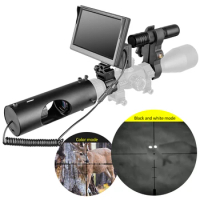 Night Vision Riflescope Hunting Scopes Optics Sight Waterproof Night Vision Device Hunting Tactical 850nm Infrared LED IR