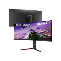 【LG 樂金】遊戲鍵盤組★34GP63A 34型VA☆ 2K 21:9 160Hz 曲面專業玩家電競螢幕(FreeSync/7W*2/HDR10)