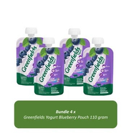 Yogurt Greenfields 110 gr Blueberry
