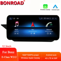 Bonroad Car Android Multimedia Player Radio 1920*720IPS Screen For Mercedes Benz E Class W212 Apple Carplay Auto WIFI Navigation