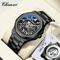 CHENXI 8822 Fashion Luxury Quartz Wrist Hand Watch Waterproof Stainless Steel Clock Casual Mens Wristwatches Low Price